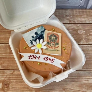 Бенто-торт на День Победы