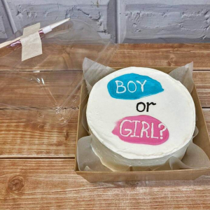 Бенто-торт на определение пола