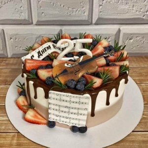 Торт для скрипача
