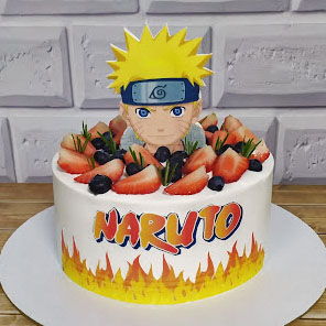 Торт Наруто на день рождения