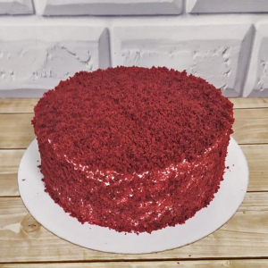 Торт Красный бархат без декора