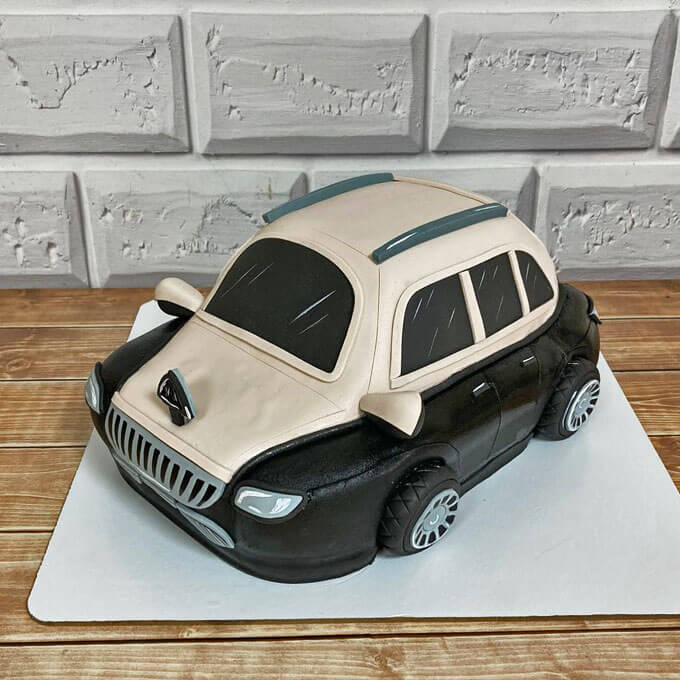 Торт в форме машины (86 фото)